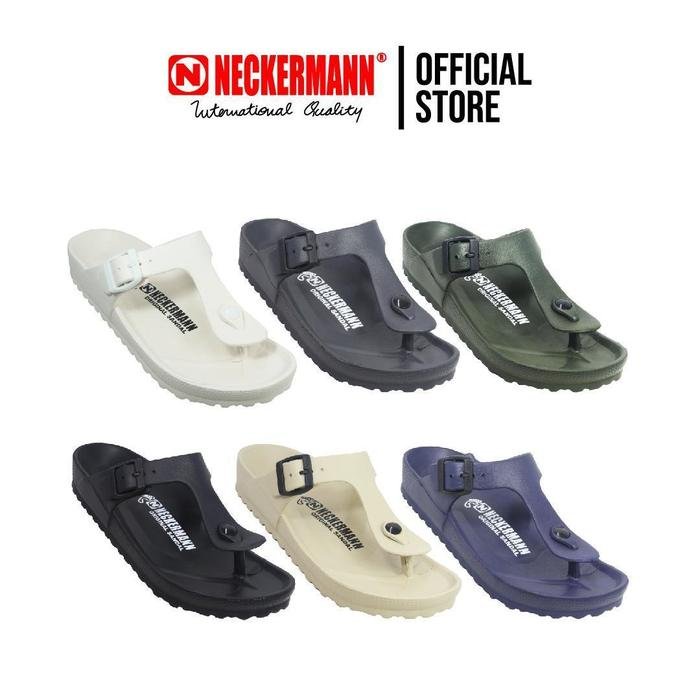 Promo Neckermann Sandal Flip Flop Unisex Troy 044 - NAVY, 44 di Neckermann | Tokopedia