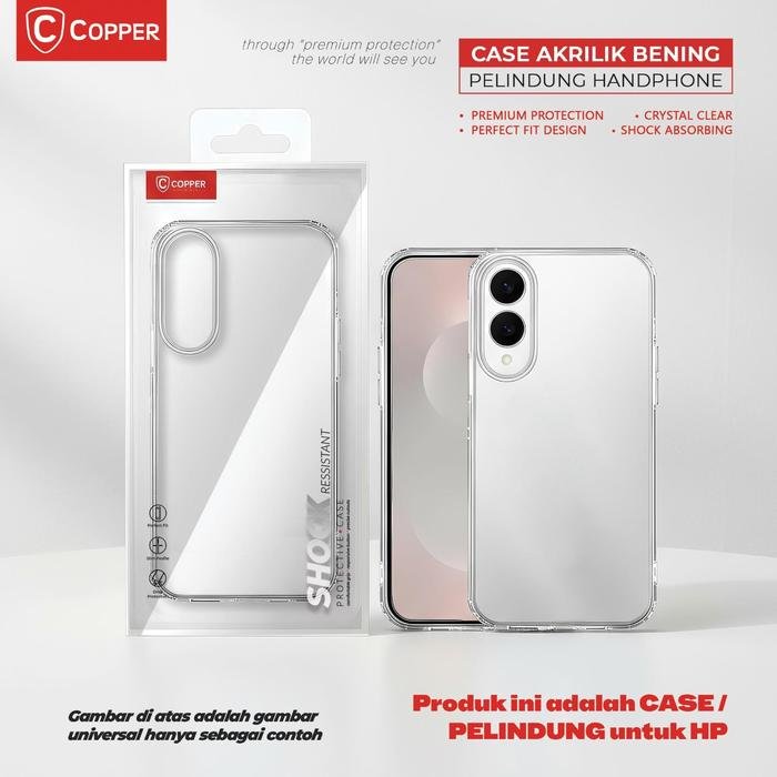 Promo COPPER Case For Samsung Galaxy Note 8 - Acrylic bening / clear di Copper Indonesia | Tokopedia